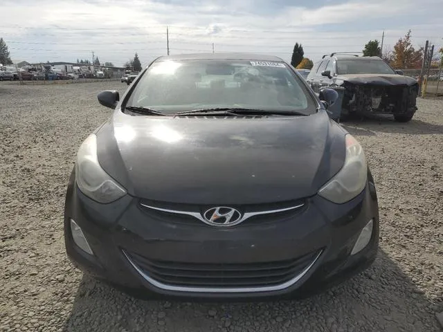 KMHDH4AE5CU260219 2012 2012 Hyundai Elantra- Gls 5