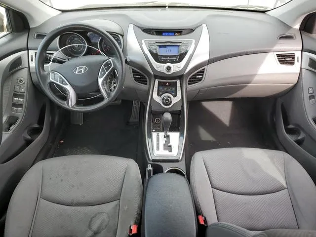 KMHDH4AE5CU260219 2012 2012 Hyundai Elantra- Gls 8