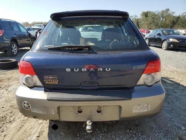 JF1GG68555H804712 2005 2005 Subaru Impreza- Outback Sport 6