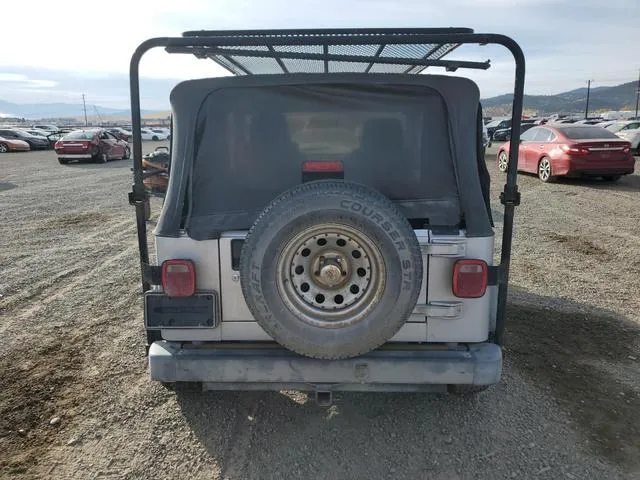 1J4FA39S34P717187 2004 2004 Jeep Wrangler- X 6