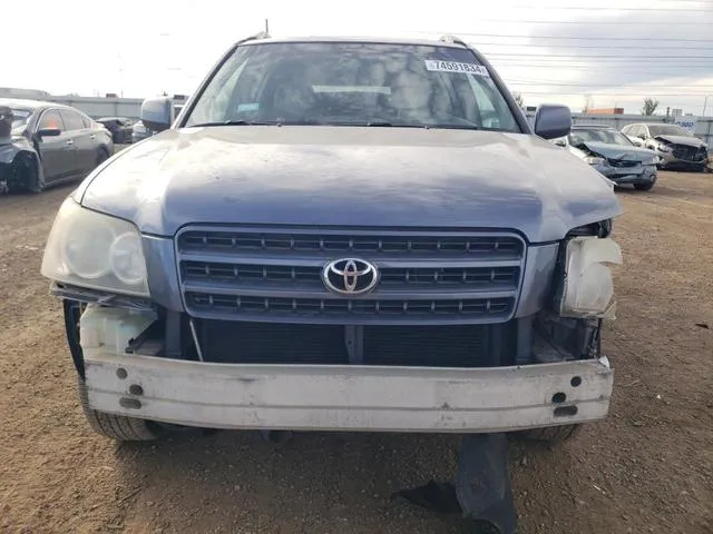 JTEHF21A910018157 2001 2001 Toyota Highlander 5