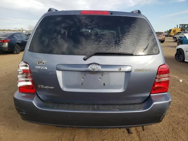 JTEHF21A910018157 2001 2001 Toyota Highlander 6