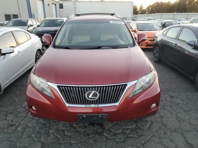 2T2BK1BA5BC097604 2011 2011 Lexus RX- 350 5