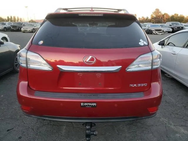 2T2BK1BA5BC097604 2011 2011 Lexus RX- 350 6