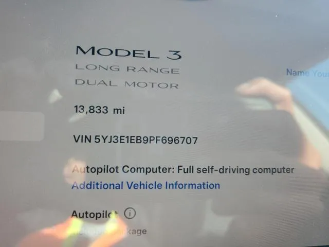 5YJ3E1EB9PF696707 2023 2023 Tesla MODEL 3 9