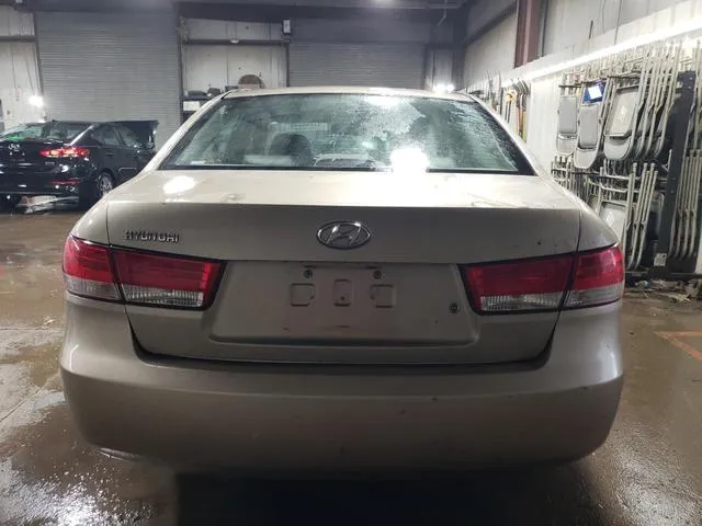 5NPEU46C56H078918 2006 2006 Hyundai Sonata- Gls 6