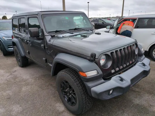 1C4HJXDN4MW679062 2021 2021 Jeep Wrangler- Sport 4