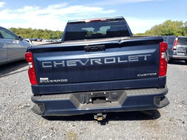 1GCPDBEK9NZ612760 2022 2022 Chevrolet Silverado- K1500 Custom 6