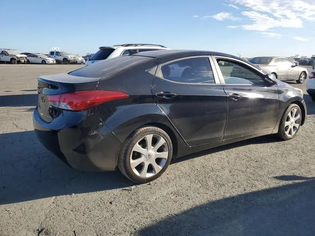 KMHDH4AE2CU206649 2012 2012 Hyundai Elantra- Gls 3