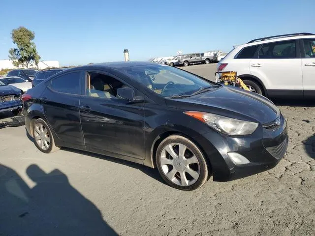 KMHDH4AE2CU206649 2012 2012 Hyundai Elantra- Gls 4