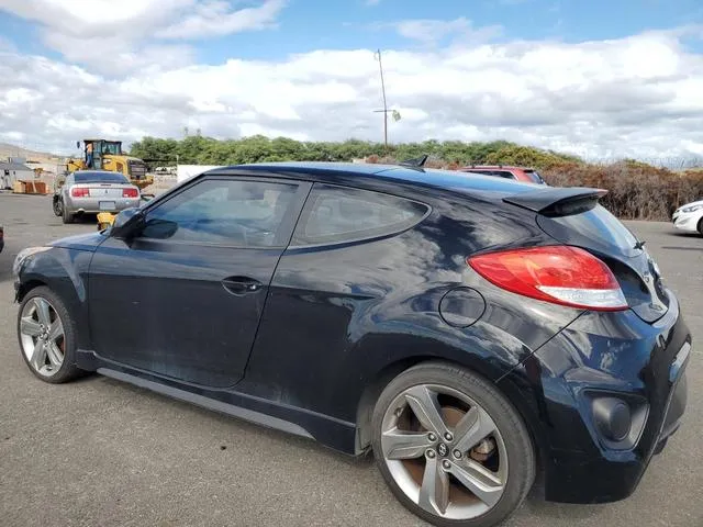 KMHTC6AE1FU235716 2015 2015 Hyundai Veloster- Turbo 2