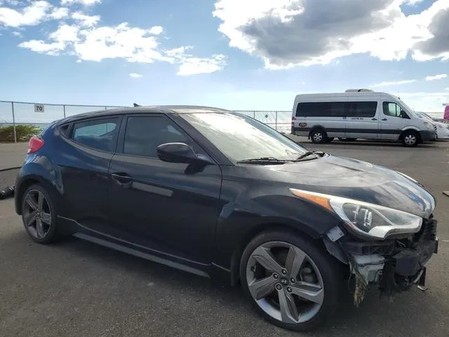 KMHTC6AE1FU235716 2015 2015 Hyundai Veloster- Turbo 4