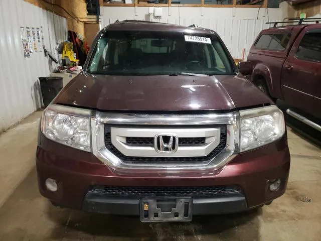 5FNYF48549B035342 2009 2009 Honda Pilot- Exl 5