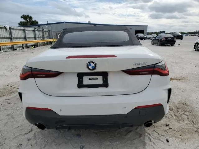 WBA23AT04MCG99624 2021 2021 BMW 4 Series- 430I 6