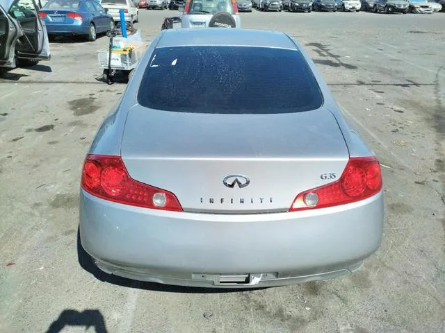 JNKCV54EX5M408327 2005 2005 Infiniti G35 6