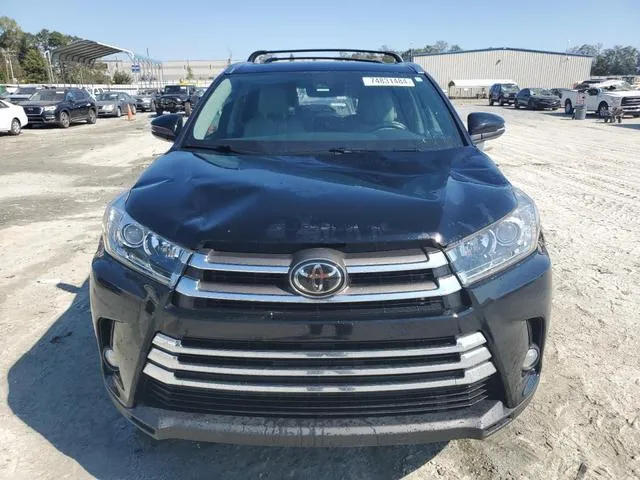 5TDDZRFH0JS858169 2018 2018 Toyota Highlander- Limited 5