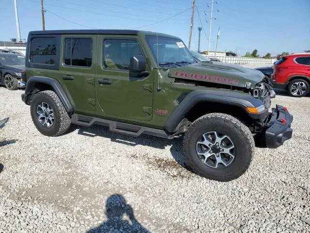 1C4HJXFG4MW615523 2021 2021 Jeep Wrangler- Rubicon 4