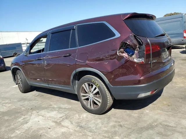 5FNYF6H59GB111193 2016 2016 Honda Pilot- Exl 2