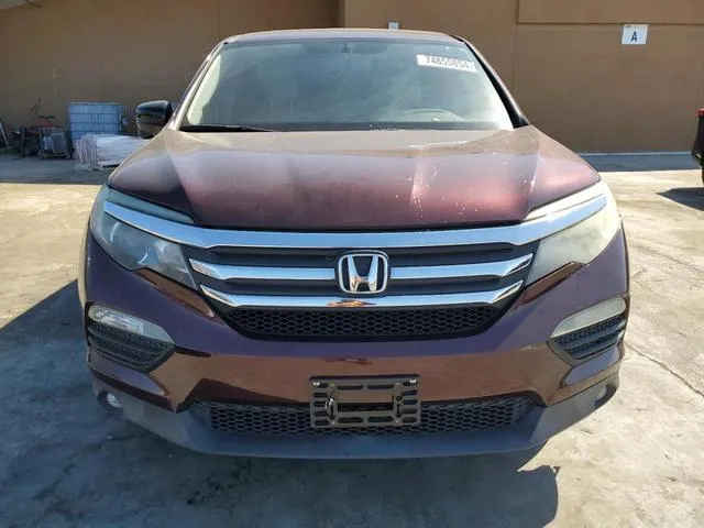 5FNYF6H59GB111193 2016 2016 Honda Pilot- Exl 5