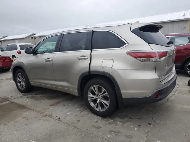 5TDJKRFH4ES058410 2014 2014 Toyota Highlander- Xle 2