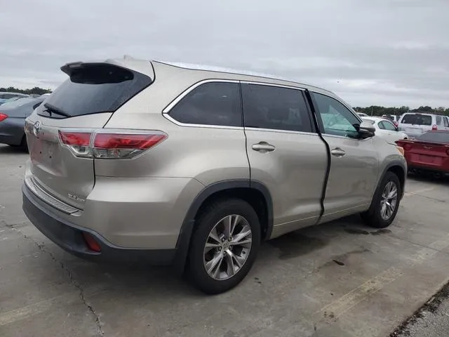 5TDJKRFH4ES058410 2014 2014 Toyota Highlander- Xle 3