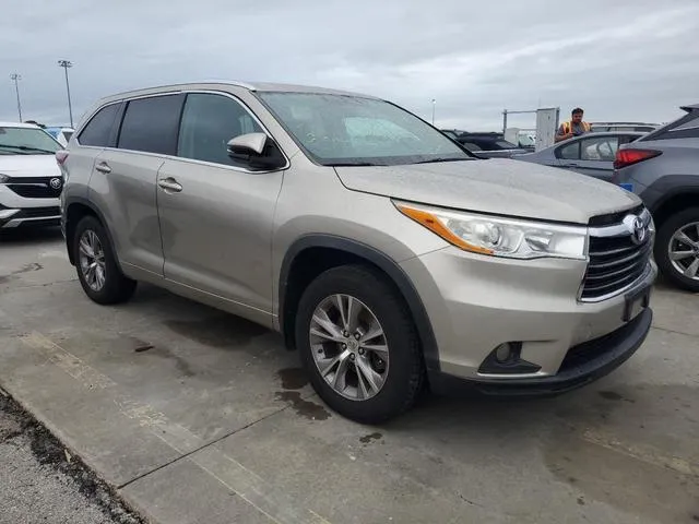 5TDJKRFH4ES058410 2014 2014 Toyota Highlander- Xle 4