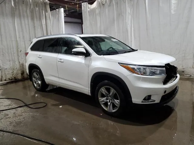 5TDDKRFH4FS111010 2015 2015 Toyota Highlander- Limited 4