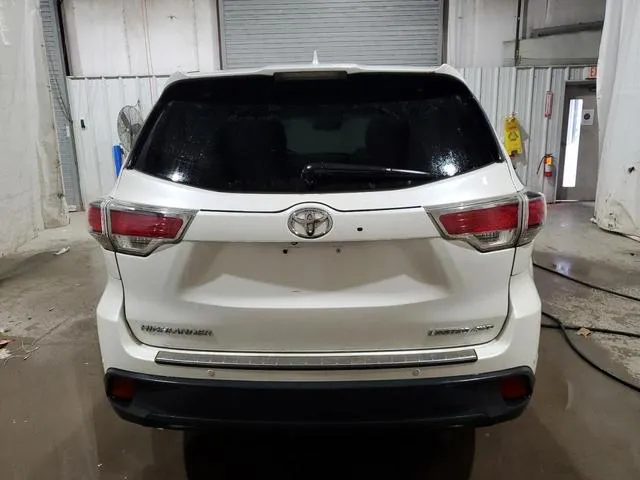 5TDDKRFH4FS111010 2015 2015 Toyota Highlander- Limited 6