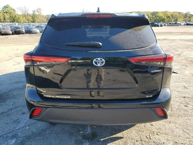 5TDGBRCH8MS531173 2021 2021 Toyota Highlander- Hybrid Xle 6