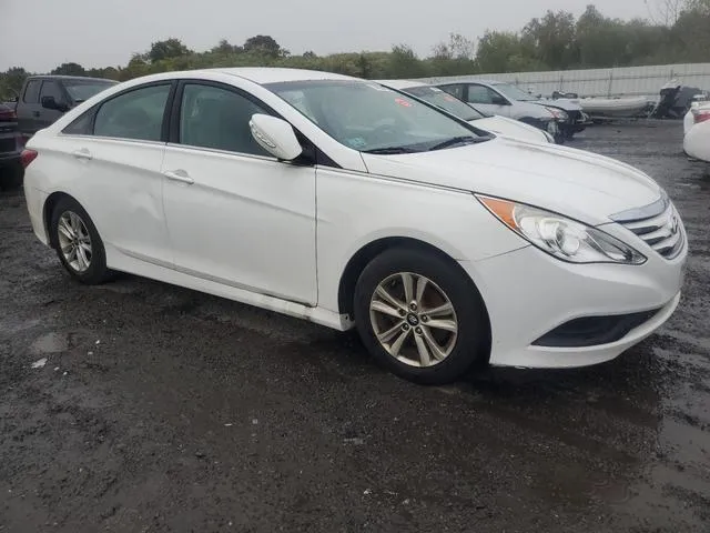 5NPEB4AC3EH867614 2014 2014 Hyundai Sonata- Gls 4