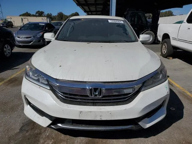 JHMCR6F34HC005802 2017 2017 Honda Accord- Hybrid 5