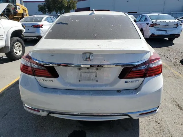 JHMCR6F34HC005802 2017 2017 Honda Accord- Hybrid 6