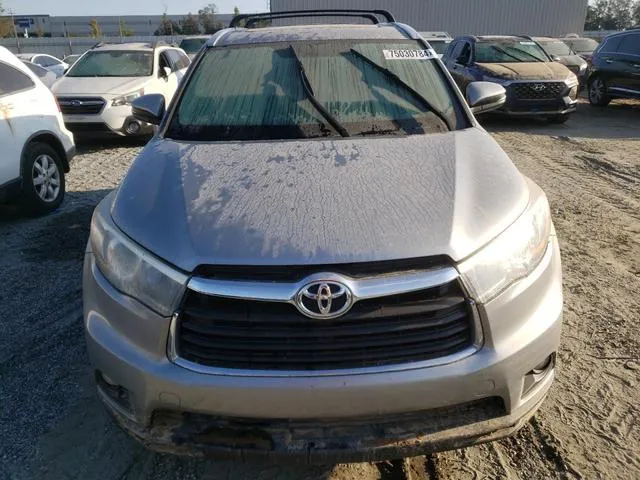 5TDJKRFHXFS218176 2015 2015 Toyota Highlander- Xle 5