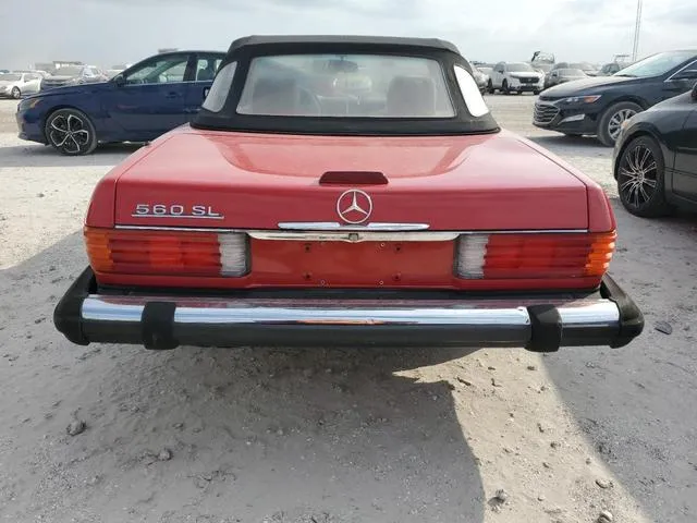 WDBBA48D5JA080412 1988 1988 Mercedes-Benz 560- SL 6