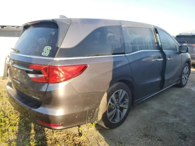 5FNRL6H89NB055616 2022 2022 Honda Odyssey- Touring 3