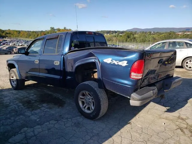 1D7HG48N73S374108 2003 2003 Dodge Dakota- Quad Slt 2