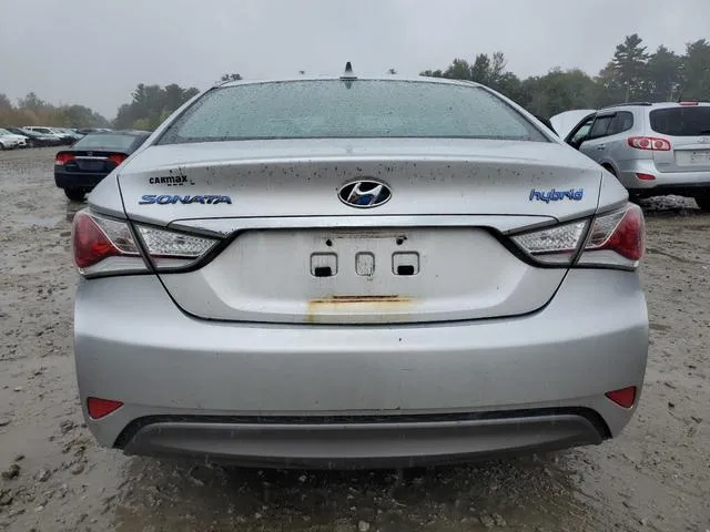 KMHEC4A41BA006324 2011 2011 Hyundai Sonata- Hybrid 6