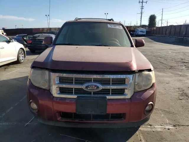 1FMCU0E79CKB13327 2012 2012 Ford Escape- Limited 5