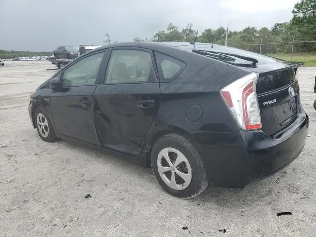 JTDKN3DUXE0357587 2014 2014 Toyota Prius 2