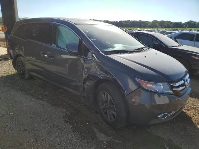 5FNRL5H99FB114538 2015 2015 Honda Odyssey- Touring 4