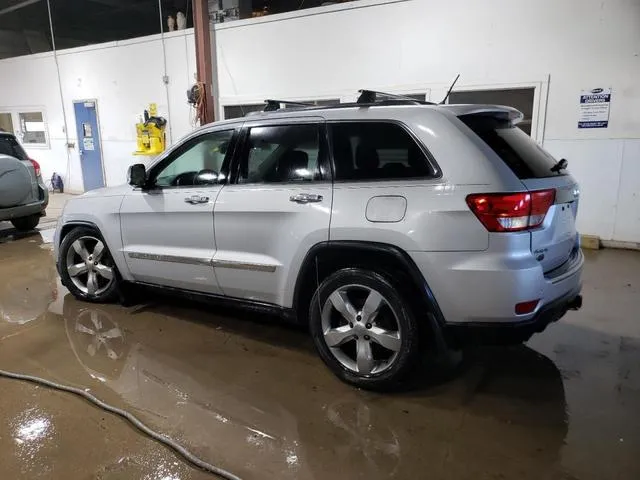 1C4RJFCT6DC580615 2013 2013 Jeep Grand Cherokee- Overland 2