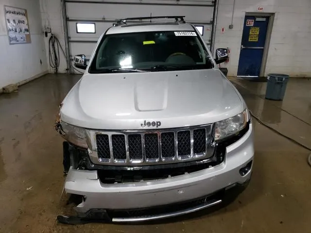 1C4RJFCT6DC580615 2013 2013 Jeep Grand Cherokee- Overland 5