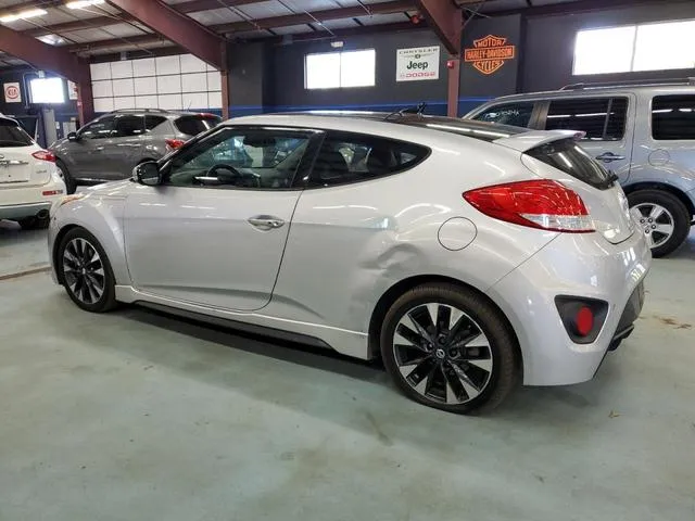 KMHTC6AEXFU216307 2015 2015 Hyundai Veloster- Turbo 2