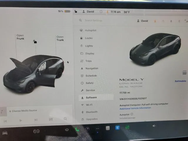 5YJYGDEE8LF021937 2020 2020 Tesla MODEL Y 9