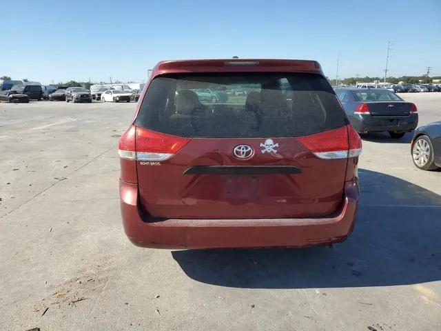 5TDZK3DC3DS393891 2013 2013 Toyota Sienna 6