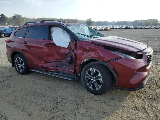 5TDGZRAHXNS546029 2022 2022 Toyota Highlander- Xle 4