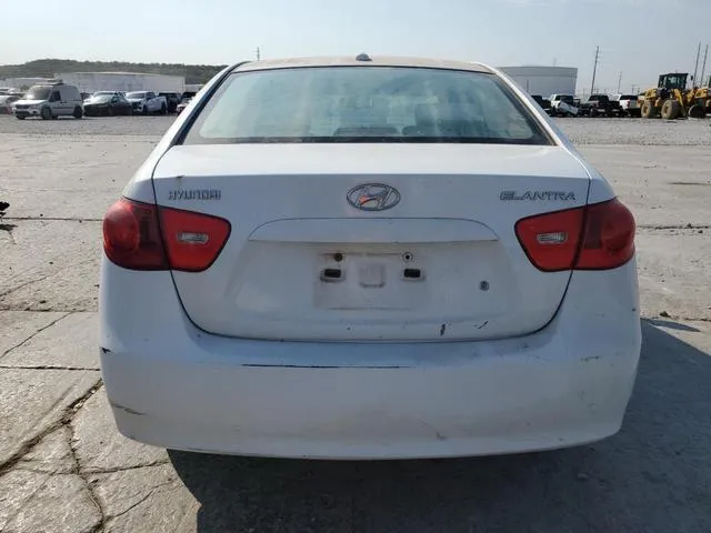 KMHDU46D48U381634 2008 2008 Hyundai Elantra- Gls 6