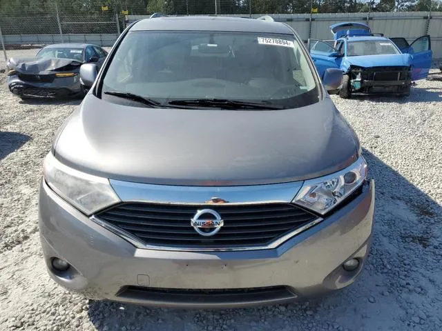 JN8AE2KP7D9061511 2013 2013 Nissan Quest- S 5