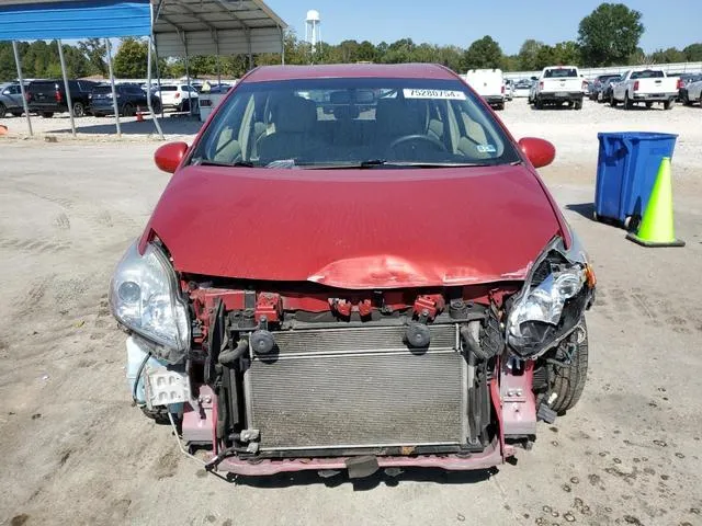 JTDKN3DUXD1644890 2013 2013 Toyota Prius 5