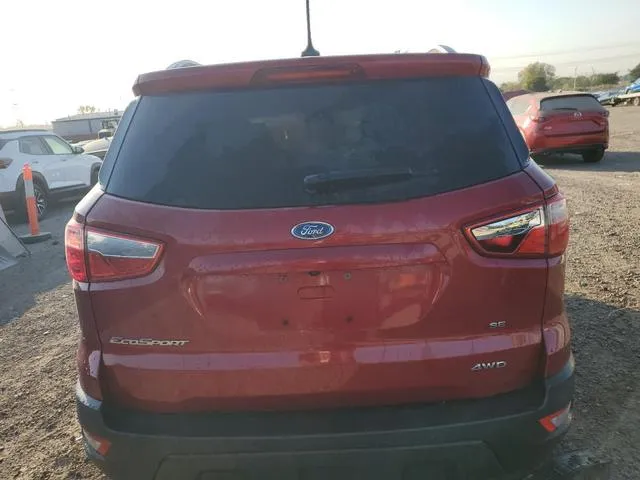 MAJ6P1UL8JC221576 2018 2018 Ford Ecosport- SE 6